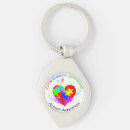 Search for advocate key rings Autistic pride