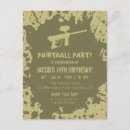 Search for splatter paintball invitations Teen