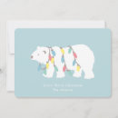 Search for polar bear christmas cards Simple