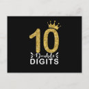 Search for 10th birthday cards Double digits