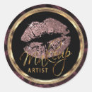 Search for rose gold and marble stickers Makeup artist