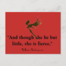 Search for fierce postcards Shakespeare