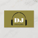 Search for wedding dj business cards Disc jockey