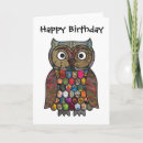 Search for patchwork owl Illustration