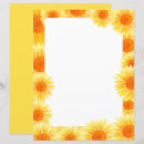 Search for sunflower stationery paper Fall