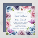 Search for anemone flower wedding invitations Flowers
