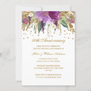 Search for winter wedding anniversary invitations Gold