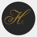 Search for letter h wedding stickers Monograms