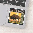 Search for wyoming travel stickers Yellowstone national park