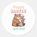 Search for easter for friend stickers Rabbit