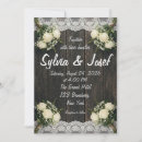 Search for white lace wedding invitations Wood