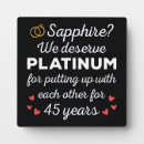 Search for 45th wedding anniversary gifts Couple