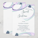 Search for fall sweet 16 invitations Botanical