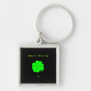 Search for greetings square key rings Shamrock