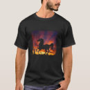 Search for arabian horse tshirts Sunset