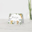 Search for safari thank you cards Greenery