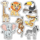 Search for cute cartoon giraffes stickers Wildlife