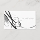 Search for master business cards Hairdresser