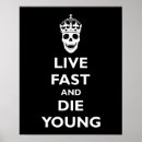 Search for or die posters Skull