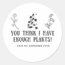 Search for garden lovers stickers Gardener