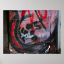 Search for colourful skull posters Death