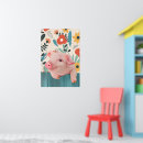 Search for baby animal posters Pig