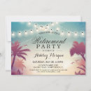 Search for corporate beach party invitations Palm tree