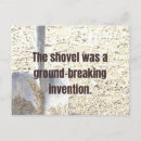 Search for shovel postcards Funny