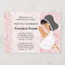 Search for pink black christening invitations Girl