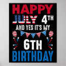 Search for 4th birthday posters Patriotism