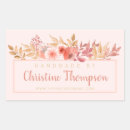 Search for big flower stickers Pink