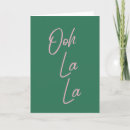 Search for la cards Ooh la la