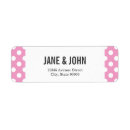 Search for polka dot return address labels Dots