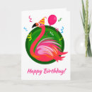 Search for exotic birthday cards Illustration