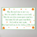 Search for irish blessing posters Shamrock