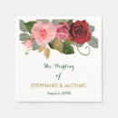 Search for red rose napkins Floral