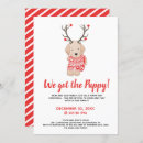 Search for puppy christmas invitations Funny