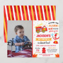 Search for fire engines invitations Party