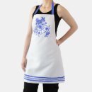 Search for birds and flowers aprons Colourful