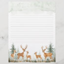 Search for deer stationery paper Forest