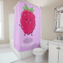 Search for raspberry shower curtains Illustration