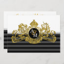 Search for regal wedding invitations Black