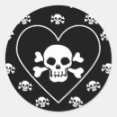 Search for skull heart stickers Pirate