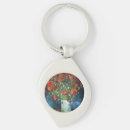 Search for red poppies key rings Flowers