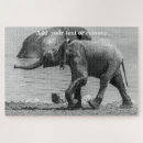Search for black and white elephant puzzles Africa