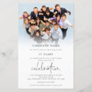 Search for company anniversary celebration invitations Customer