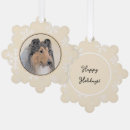 Search for collie christmas tree decorations Puppy