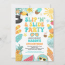 Search for slip invitations Pool party