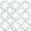 Search for white goods stickers Heart
