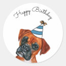 Search for dog watercolor stickers Birthday